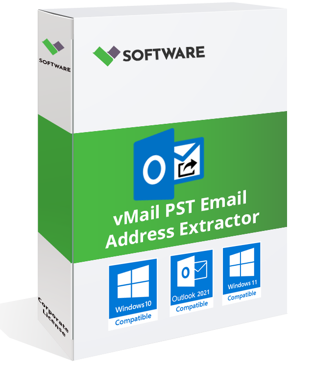 buy vMail PST Email Address Extractor