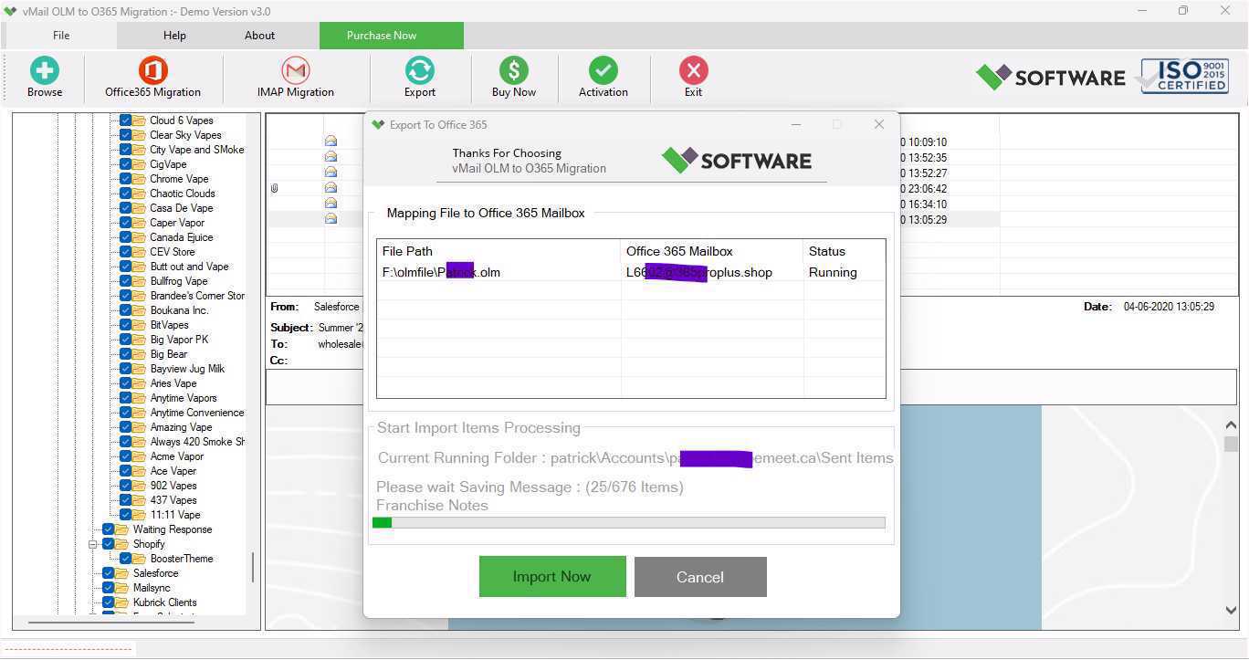 Export Option - Select Output File Format